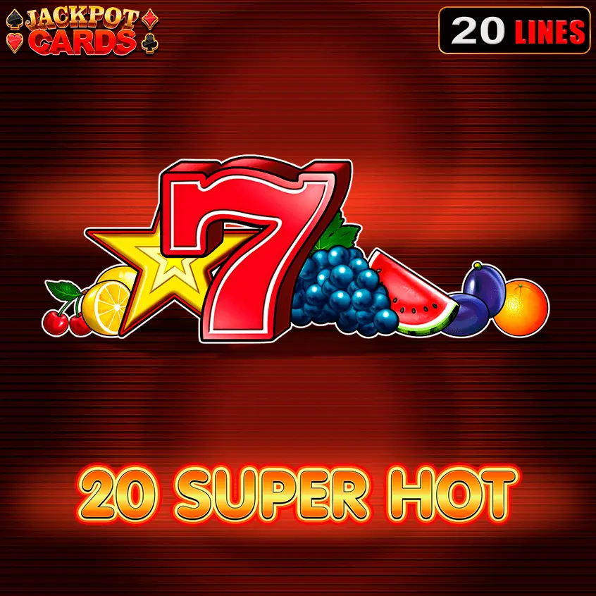 20 Super Hot — класичний фруктовий автомат