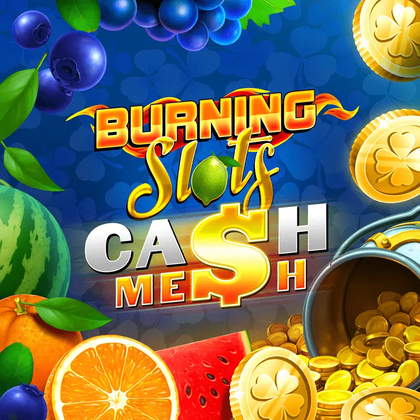 Burning Slots Cash Mesh — вогняні барабани з сіткою виплат